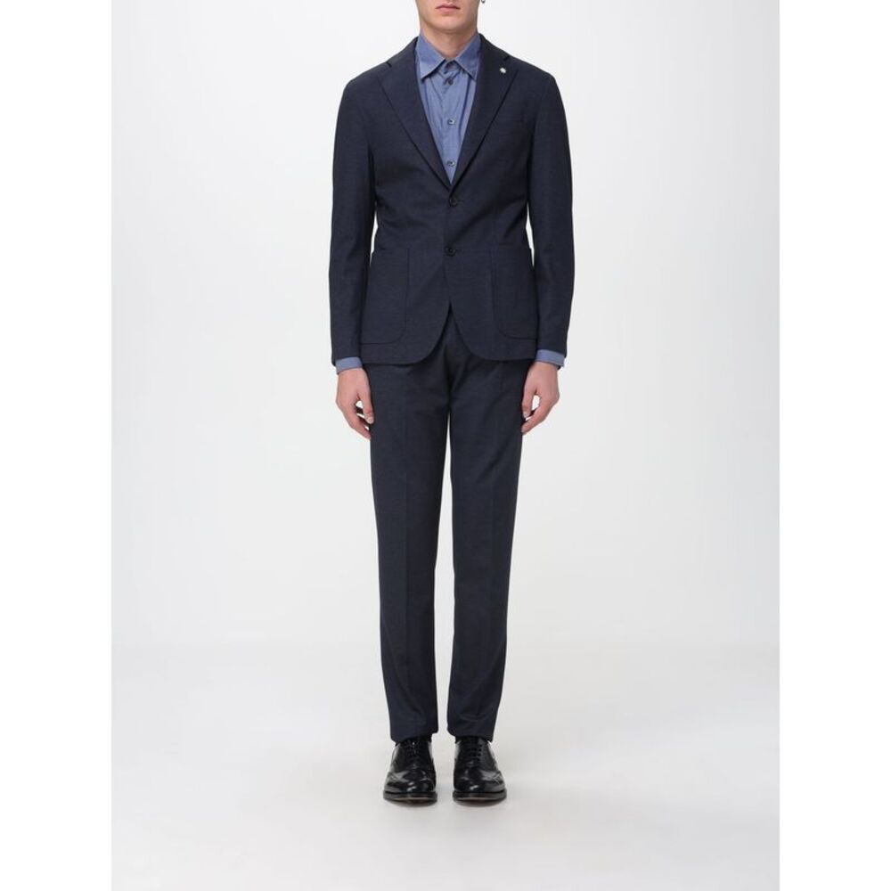 Manuel Ritz Suit Men Blue